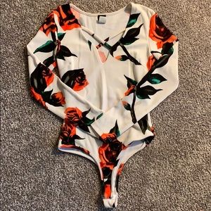Floral bodysuit